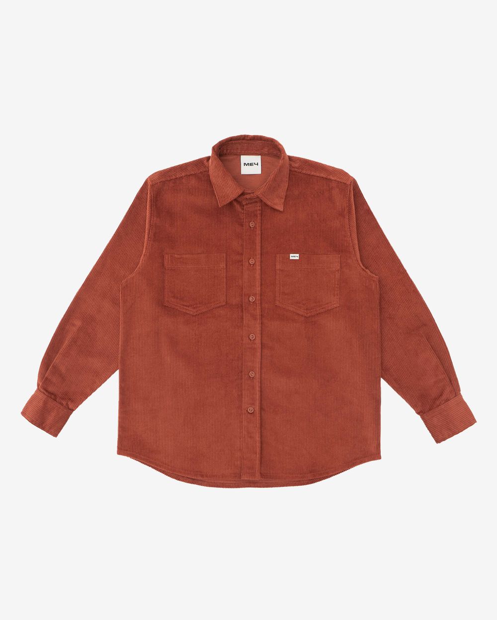 Рубашка Меч FW23 Velvet Brick Кирпичная