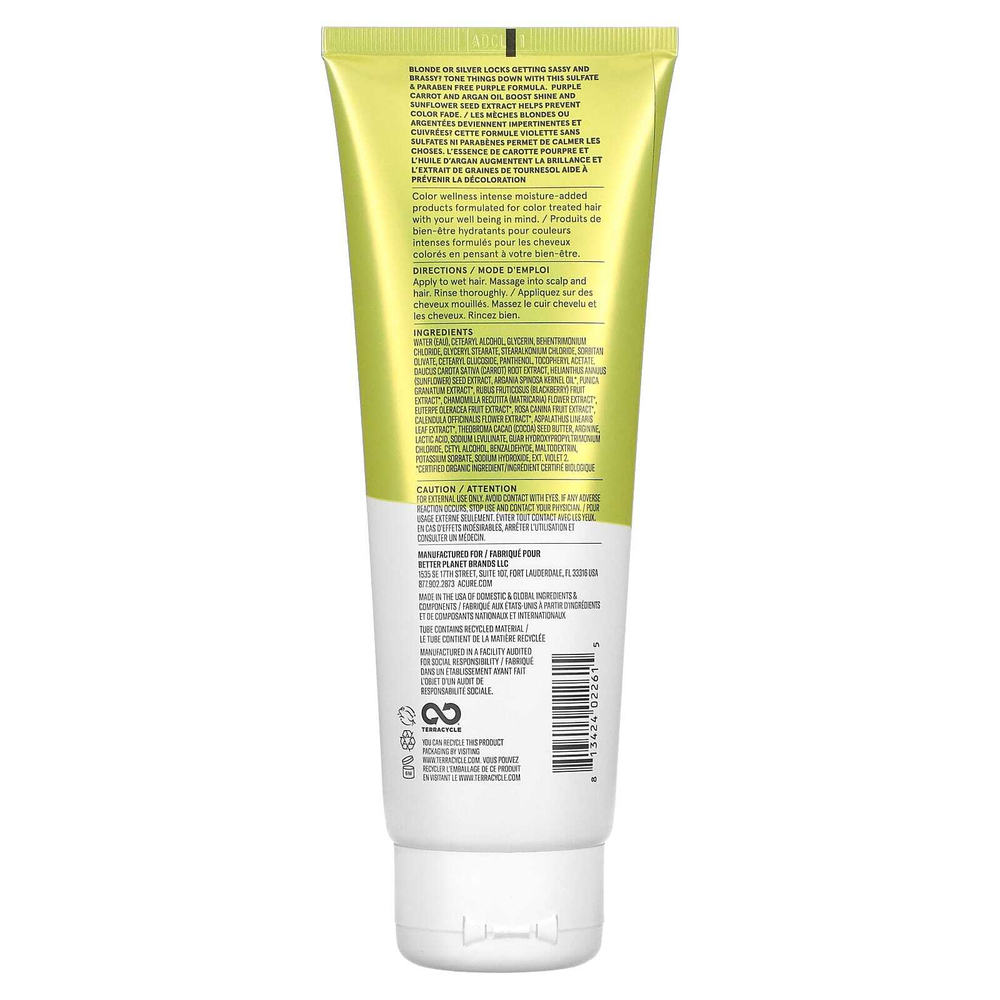 ACURE, Кондиционер для здоровья волос Ionic Blonde Color, 236 мл (8 жидк. унц.)