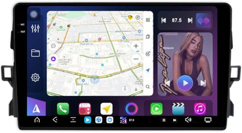 Магнитола для Toyota Auris E150 2006-2012 - FarCar S500-TS20 монитор 9.5" 2K QLED на Android 14, Быстрейшая, CarPlay, 4G SIM-слот