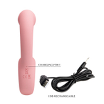 Вибратор для точки G с язычком Pretty Love Erynnyes BI-300104