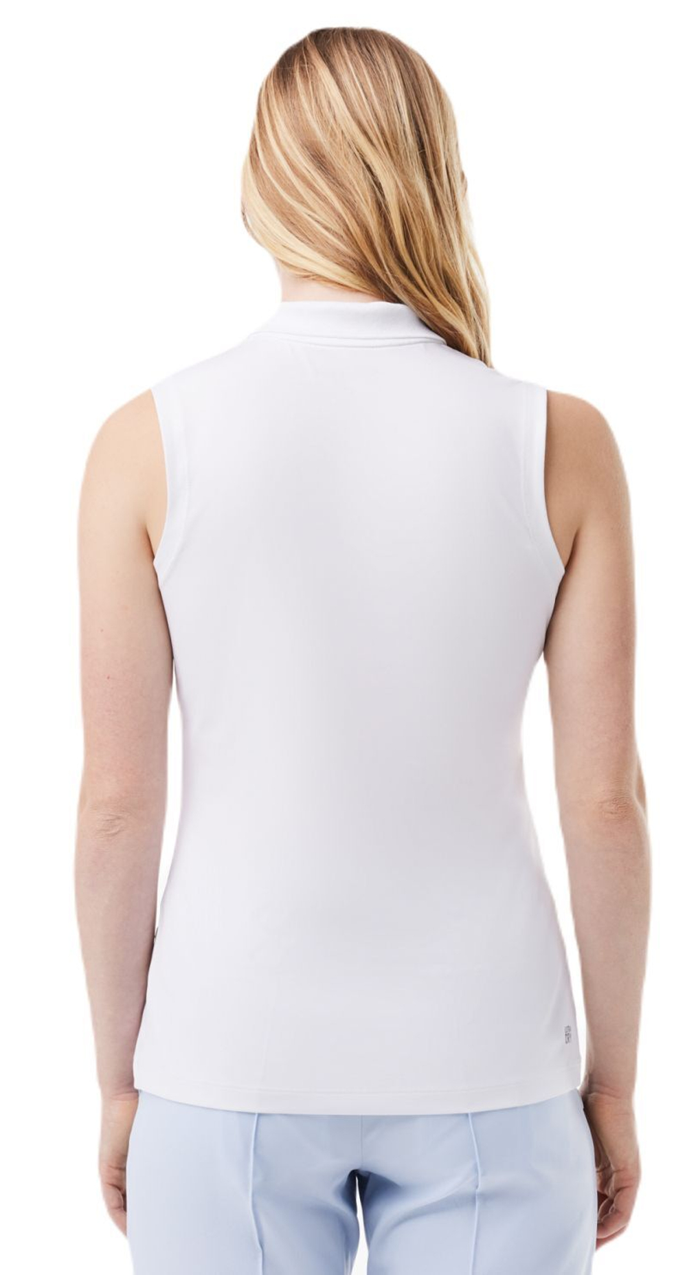 Женское поло Lacoste Ultra-Dry Anti-UV Golf - белый