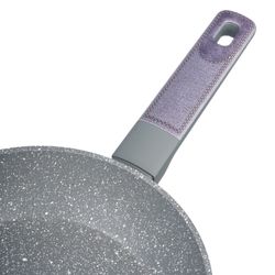 СКОВОРОДА С АНТИПРИГАРНЫМ ПОКРЫТИЕМ PFLUON MARBLE, 20*4,5 СМ