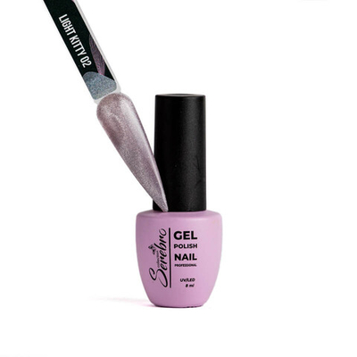 Serebro Кошачий глаз "Light Kitty" №02, 8 мл