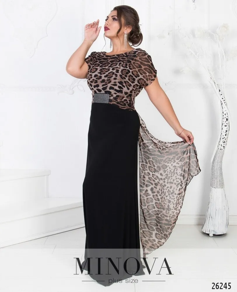 Платье 17-14-черный Minova