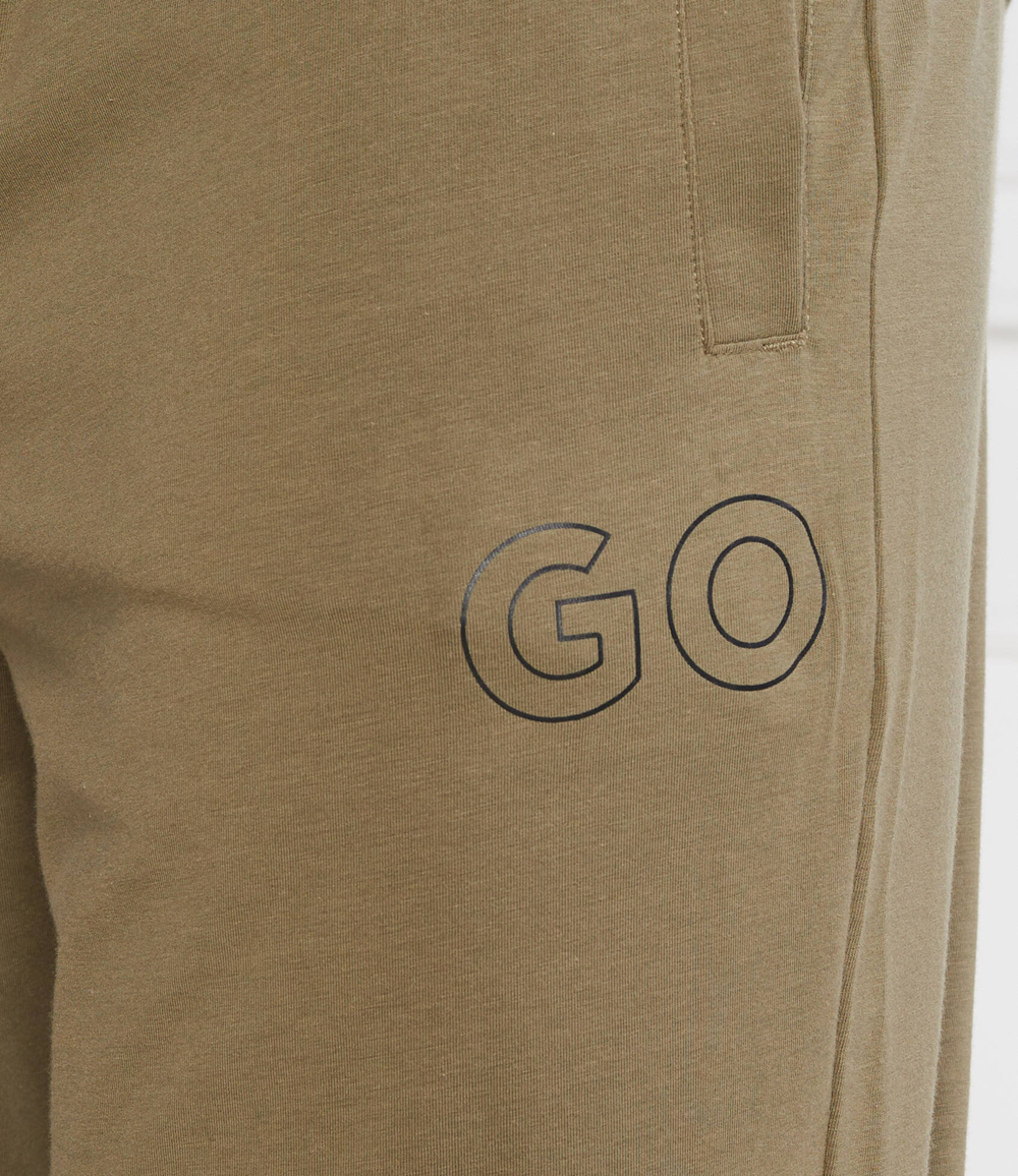 Пижамы TAGGED LONG SET Hugo Bodywear - хаки(50488381)