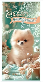 Конверт для денег "С Днём рождения!" 50001172 (ТМ Праздник)