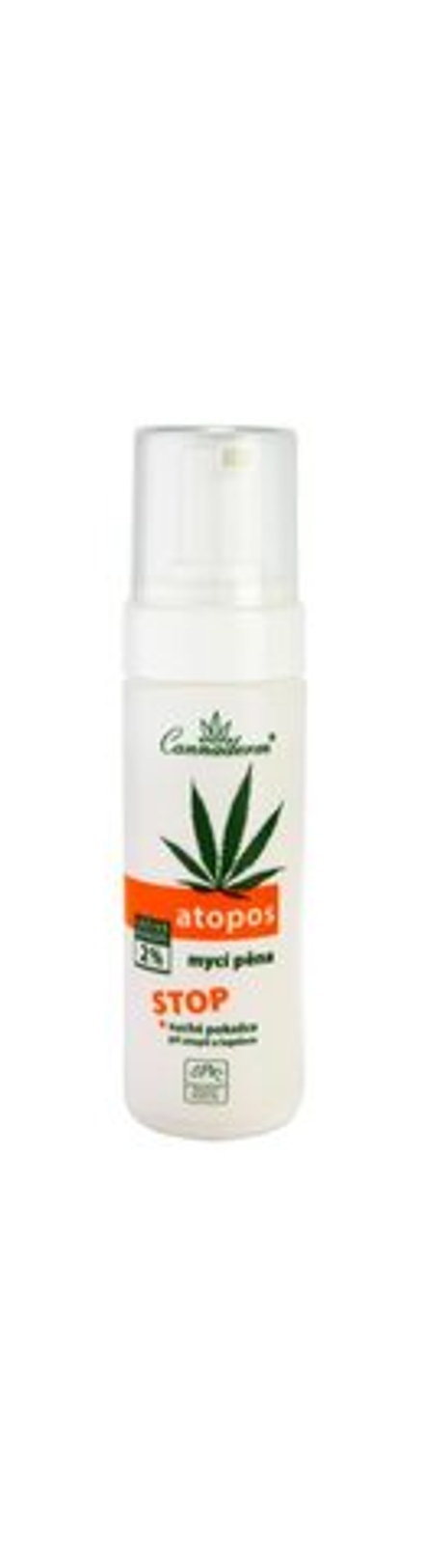 Cannaderm Atopos Cleansing foam - очищающая пенка для атопической кожи /   180  ml  / GTIN 8594059737441
