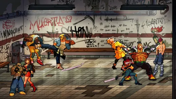 NSW Streets of Rage 4 (Новый, Русские субтитры)