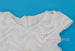 платье Первый бал-волна  ободок 4412