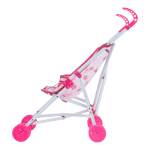 Коляска-трость для куклы, пакет 3288-2H (металл)