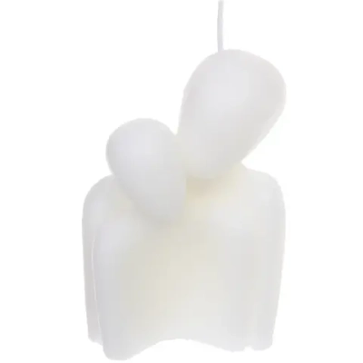 Свеча «Романтика»6*11 , Белый