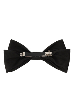 Бант "Балерина" из черной тафты