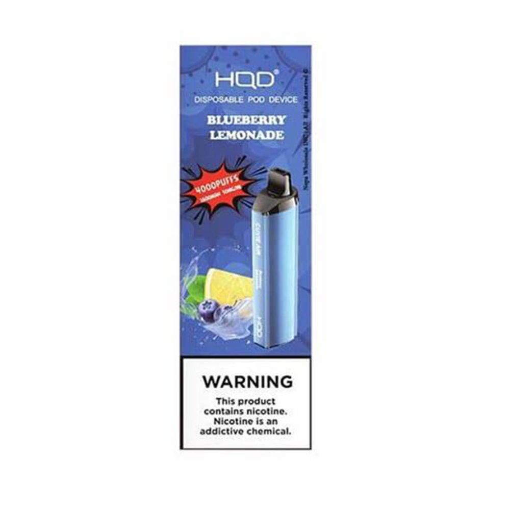 Одноразовая электронная сигарета HQD Cuvie Air- Blueberry Lemonade (Черника-Лимон) 4000 тяг