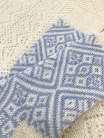 Носки пуховые Н206-02/04 голубой