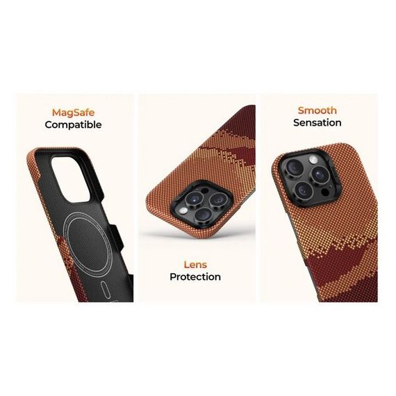 Чехол Benks ArmorAir Case built with Kevlar® 600D для iPhone 16 Pro 6.3&quot; Золотой Прилив (GoldenTide)