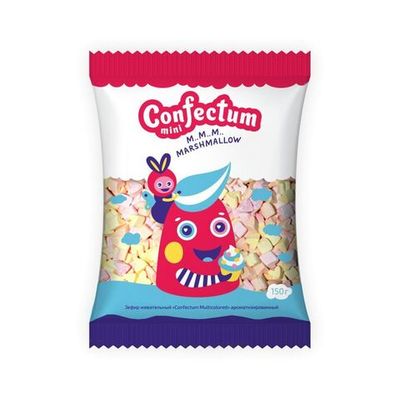 Маршмеллоу "Confectum Multicolored", 150гр х 16шт