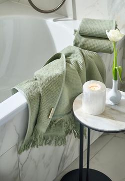 Полотенце Luxberry Iris 50x100 зеленое