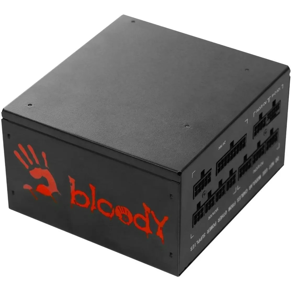 Блок питания Bloody BD-PS750G-M ATX 750W 80+ gold (20+4pin) APFC 120mm fan 6xSATA Cab Manag RTL