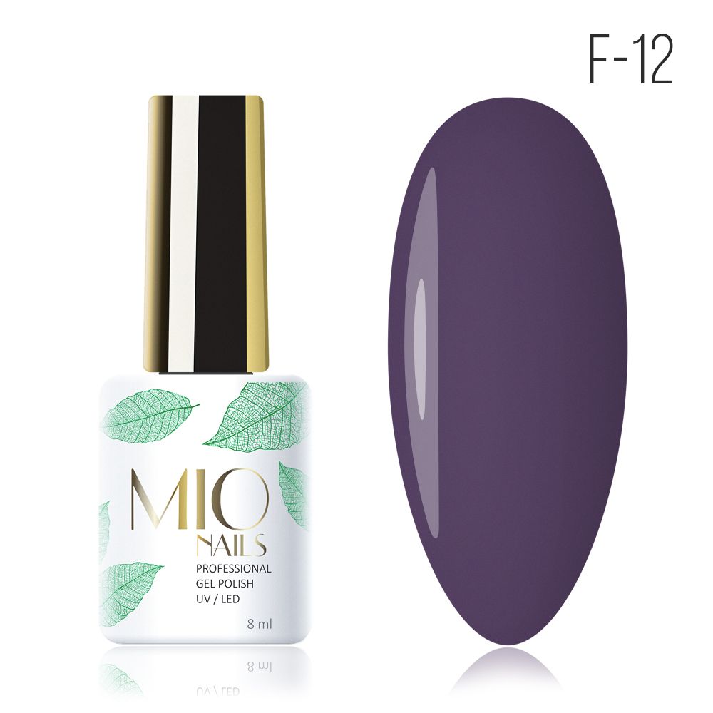 Mio Nails F-12 Темная орхидея, 8 мл