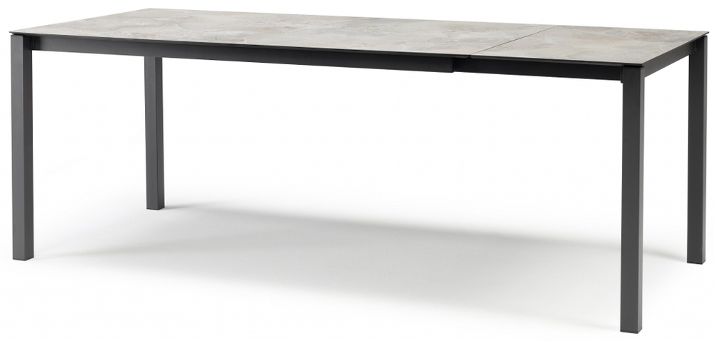 Стол ламинированный раздвижной Scab Design Pranzo Extendable, антрацит, каменный