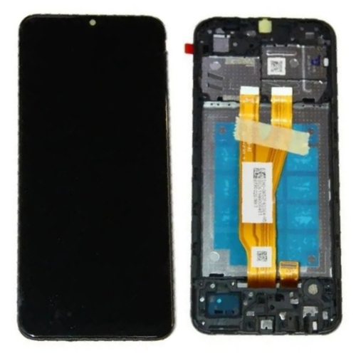 Дисплей для Samsung Galaxy A03 Core (A032F) с тачскрином и рамкой Черный - OR Ref. (SP)