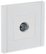 FORTE&PIANO Розетка TV оконечная FP228 белый IEK