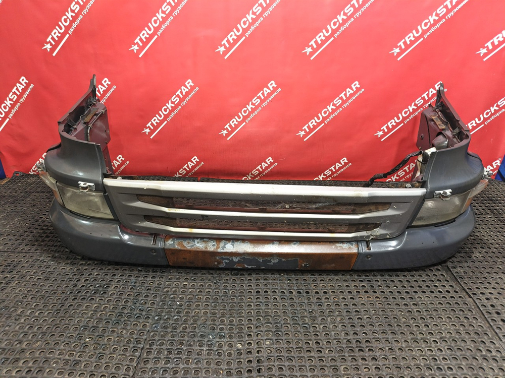 Бампер передний в сборе ноускат