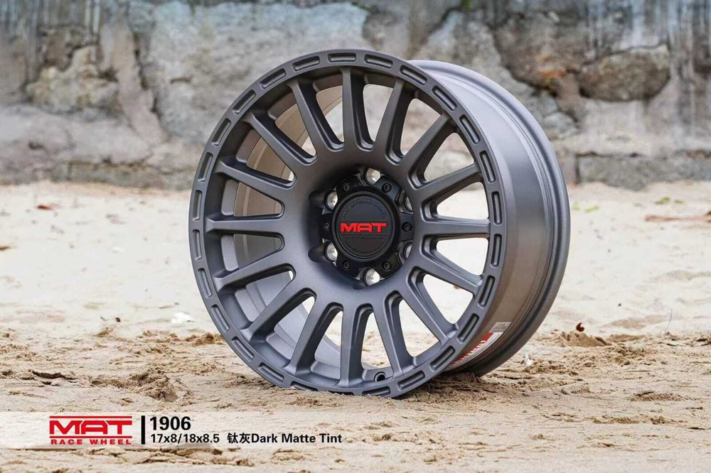 Диск колёсный 1906 R17 8,0 ET+15 Dark Matte Tint MAT Offroad