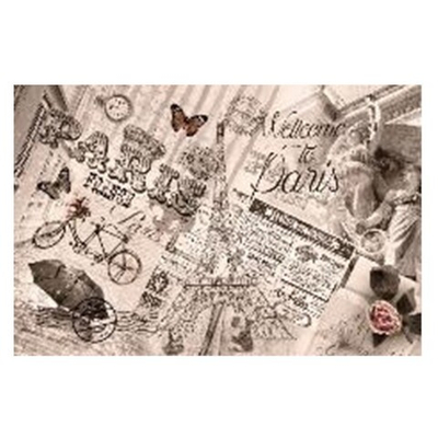 Скатерть из полипропилена прямоугольная 60х90 см Романтика