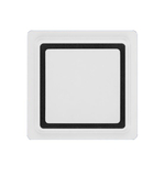 Вентилятор теневой Technova SHADOW 100К Квадрат с обратным клапаном, под натяжной потолок