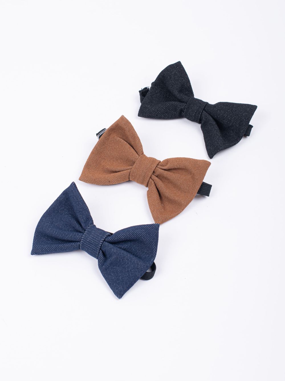 Галстук-бабочка "Графит"