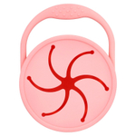 Munchkin, C'est Silicone! ™, ловушка для снеков с крышкой, для детей старше 6 месяцев, коралловые, 1 шт.