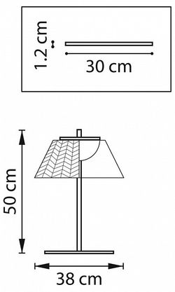 Настольная лампа декоративная Lightstar Napoli 794910