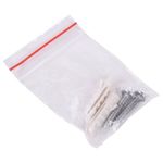 Держатель для мыла (мыльница) LAIMA, круглый, нержавеющая сталь/стекло, крепление к стене, 607435