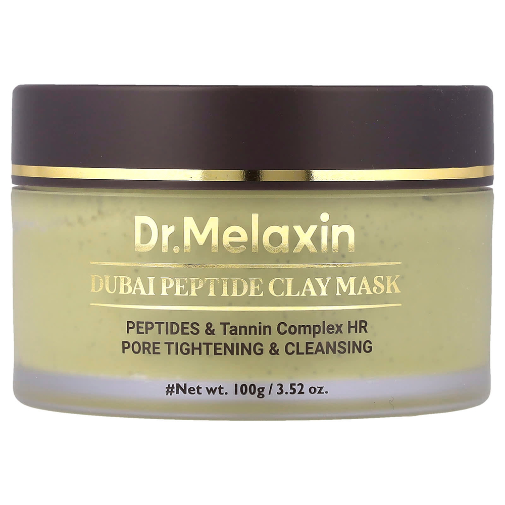 Dr.Melaxin, Дубай, пептидная маска с глиной, 100 г (3,52 унции)