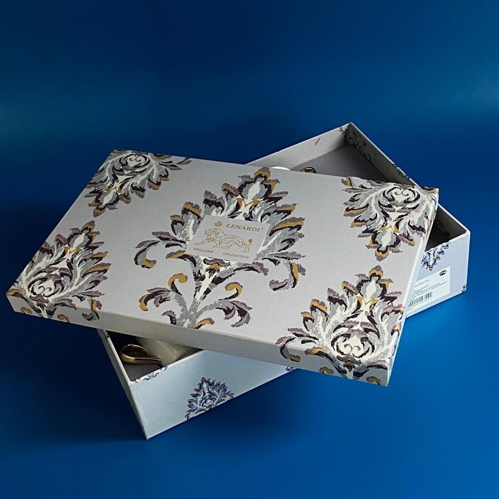 Lenardi 118-172 Кофейный набор 12пр. 130мл в под.уп.(х6)Фарфор