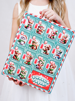 Адвент-календарь сладкий 450гр, 15 окошек