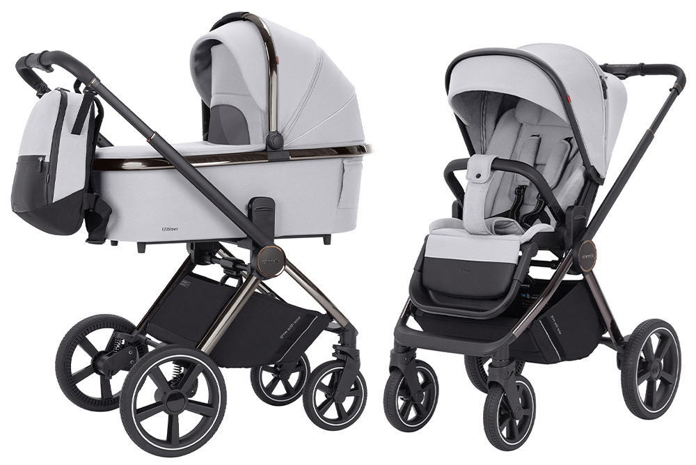 Коляска 2 в 1 Carrello Ultimo CRL-6520 Arctic Grey