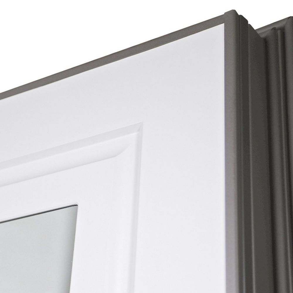 Стальная дверь Норильск с зеркалом (терморазрыв 3к)