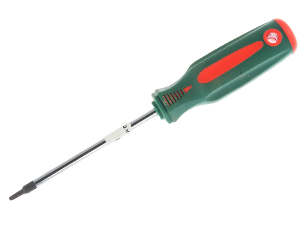 Отвертка Torx с отверстием TH8*75мм, Hans, 0450TH08
