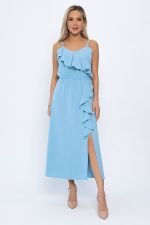 Сарафан Вечер в Сорренто (голубой) П13896-7М LT Collection