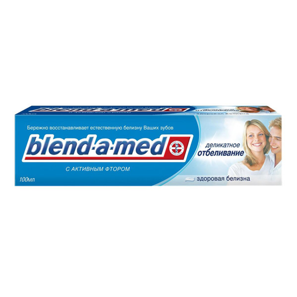BLEND_A_MED 100 мл. З/п 3D White Отбеливание и глубокая чистка с Древесным углем