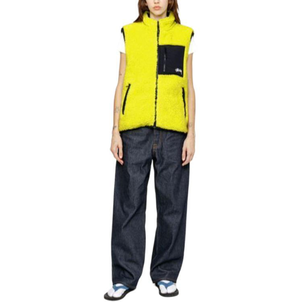 Куртки Stussy FW23 SHERPA REVERSIBLE VEST, 118528