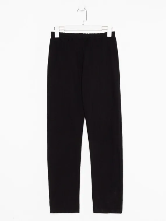 Брюки домашние женские, цвет чёрный, размер 48