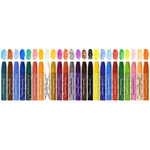 Масляная пастель утолщенная 24 цв. шестигранная 11 мм (Каляка-Маляка)