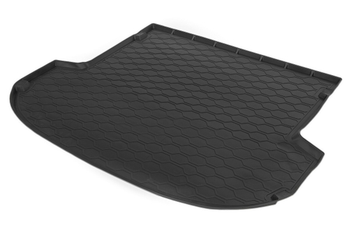 Коврик в багажник автомобиля Rival для Peugeot 3008 II поколение 2016-н.в., полиуретан, 14302001