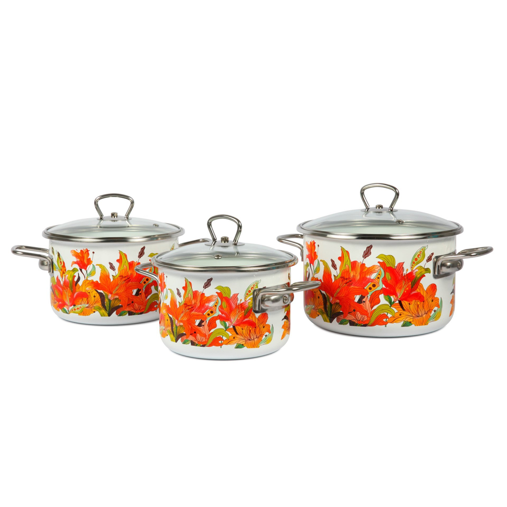 Набор эмаль 3пр.№02 цил. "Lilianna" Vitross 2/3/4л СЭ