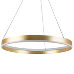 736402 Люстра ROTONDA 91W LED 4823LM 120G ЗОЛОТО 3000-6000K