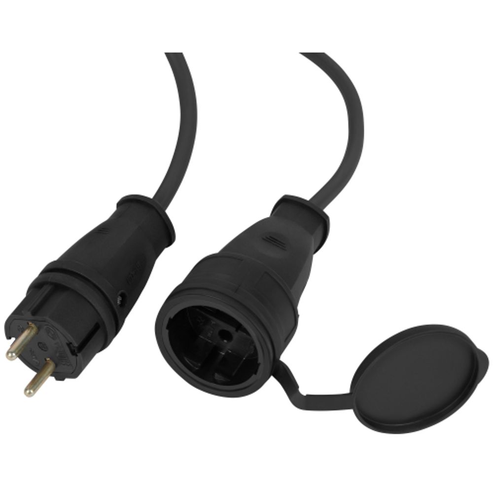 Удлинитель силовой ЭРА GREEN LINE BUH-KG-30m-2x2,5-IP44 в бухте 1 гнездо с крышкой 30м КГ 2x2.5мм2 IP44 | Силовые удлинители