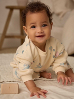 Толстовка и легинсы в комплекте для малышей Next E66-550, Молочный